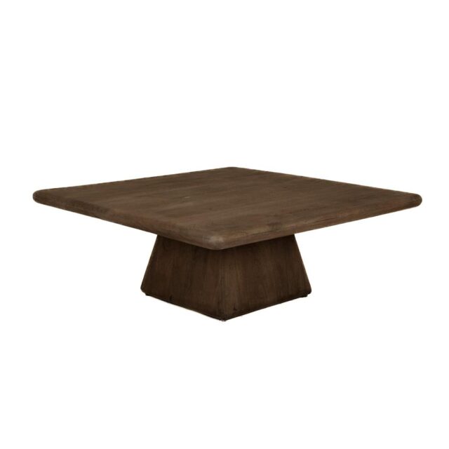Tower Living salontafel Asti 90x90x40 cm vierkant mangohout bruin