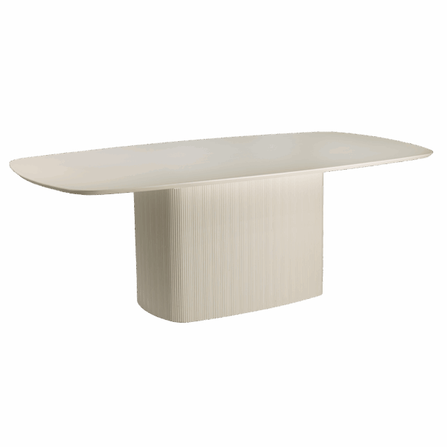 Tower Living eettafel Corbetta mangohout stone finish