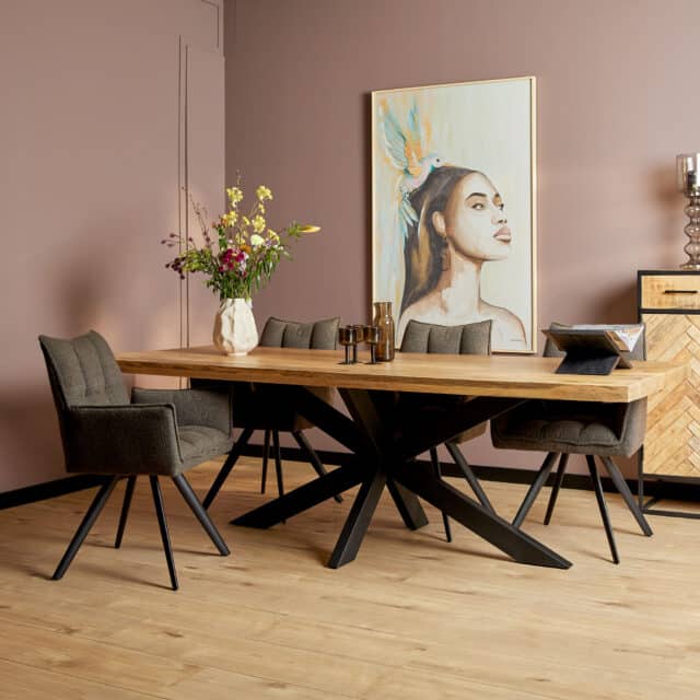 Starfurn Eettafel Denver Rechthoek Matrixpoot