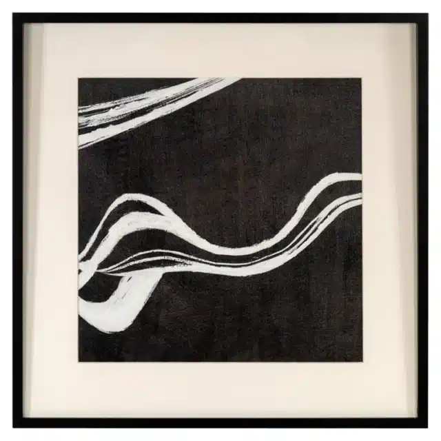 Richmond Interiors Wall art Jozra zwart wit