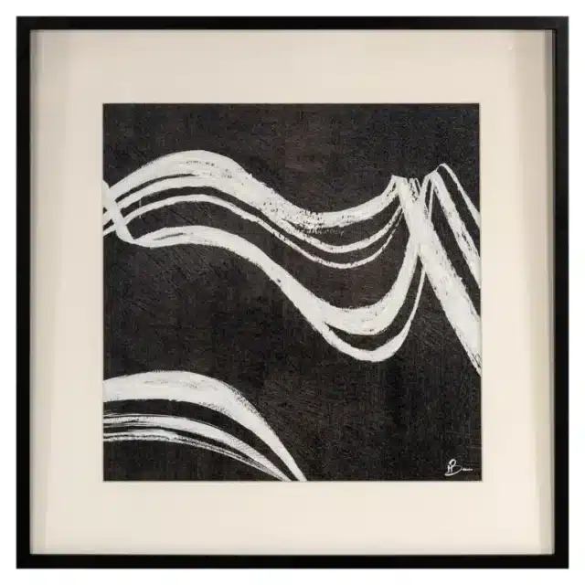 Richmond Interiors Wall art Jozy zwart wit