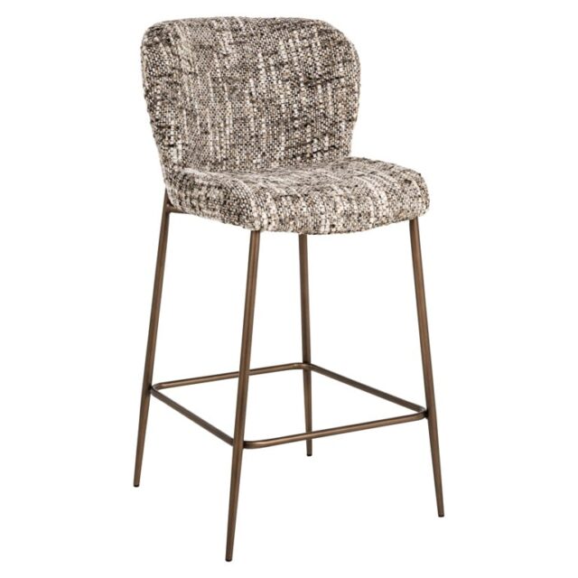 Richmond Interiors barstoel Odarby bruin