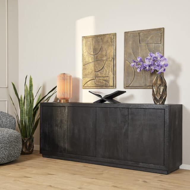 Starfurn Dressoir Brussel Black 200 Cm