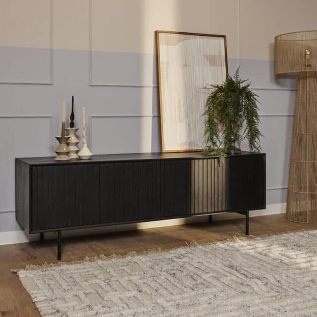 Starfurn Tv Meubel Madison Black 165 Cm