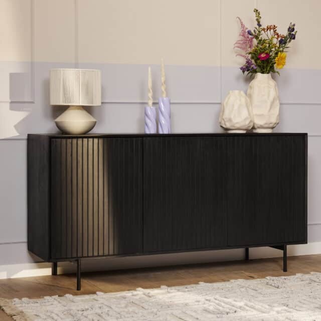 Starfurn Dressoir Madison Black 165 Cm