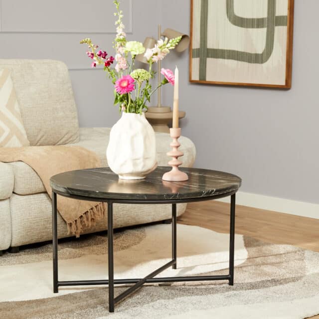 Starfurn Salontafel Mex Black Marble 75 Cm