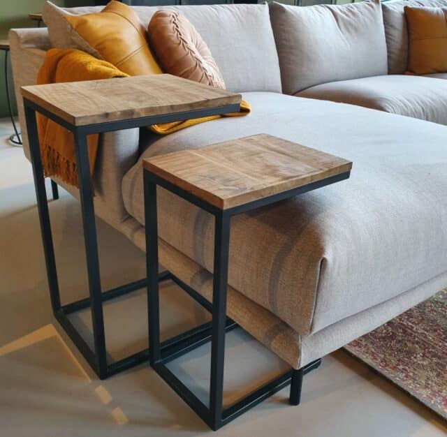 Livingfurn bijzettafel Brix Jordy Set of 2