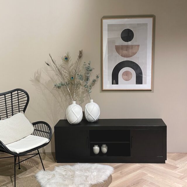 Livingfurn tv meubel Jaxx Black 150cm