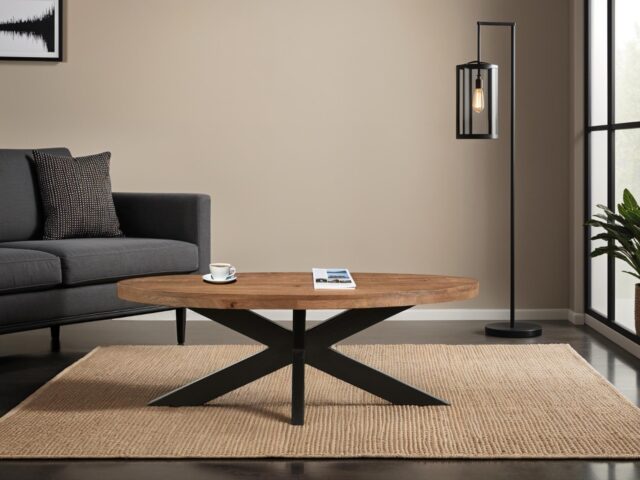 Livingfurn salontafel Sturdy Oval 130 cm