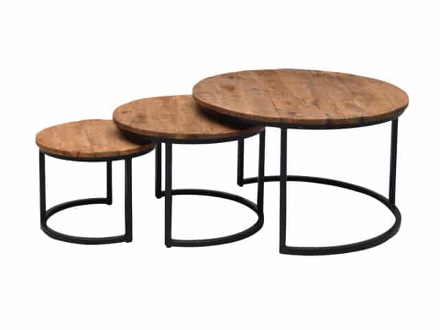 Livingfurn Salontafels Brix Jerrel Set Of 3