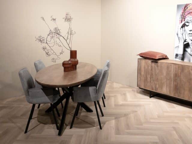 Livingfurn eettafel Jesper Oval 210 cm