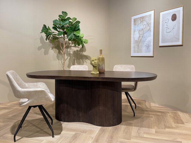 Livingfurn eettafel Sevilla Brown 250cm