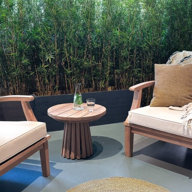 Livingfurn outdoor salontafel Cindo 80cm