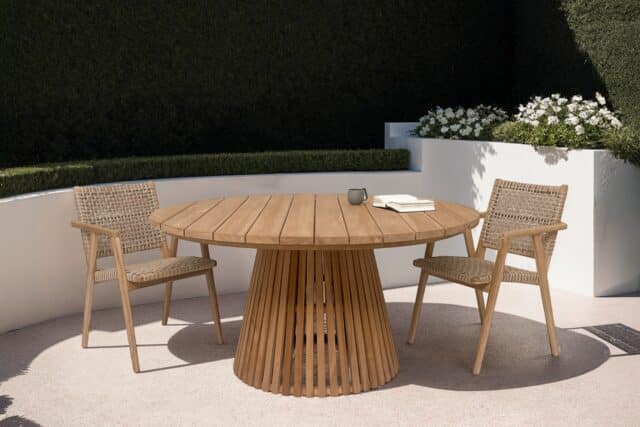 Livingfurn outdoor eettafel Cindo 120cm