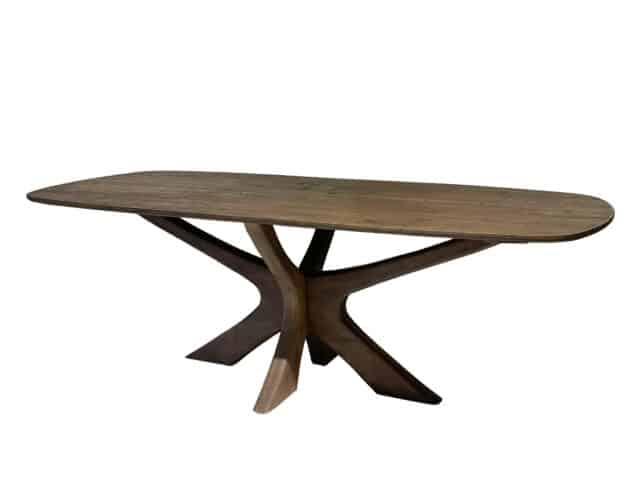Livingfurn Eetkamertafels Brix Montreaux Brown 250cm