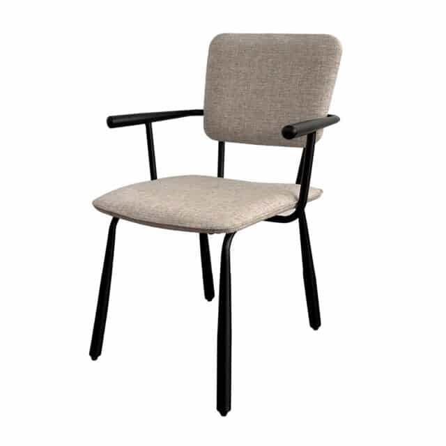 Livingfurn Eetkamerstoelen Brix Finn Black