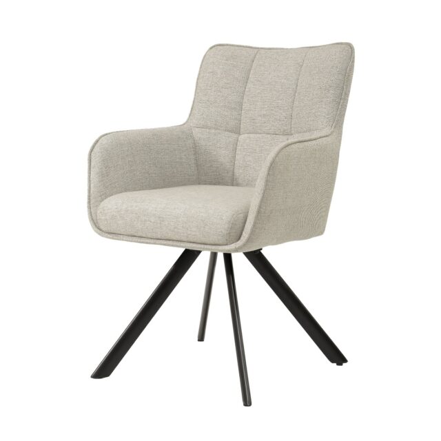 Livingfurn Eetkamerstoelen Tori Sand