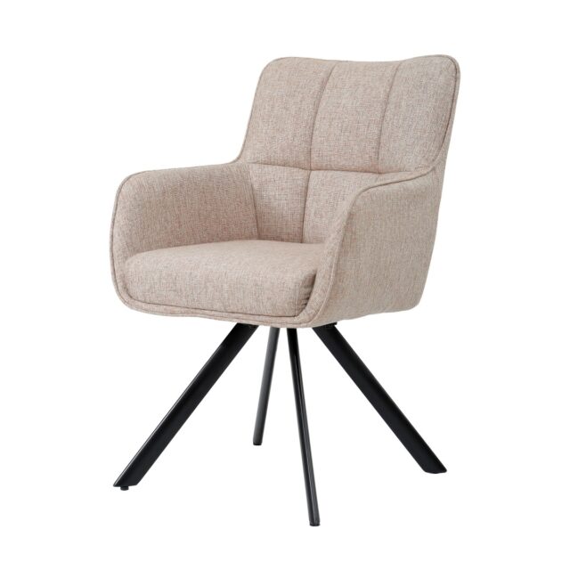 Livingfurn Eetkamerstoelen Tori Salmon