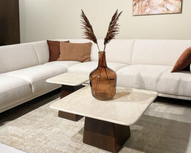 Livingfurn salontafel Brix Bottecino 75cm