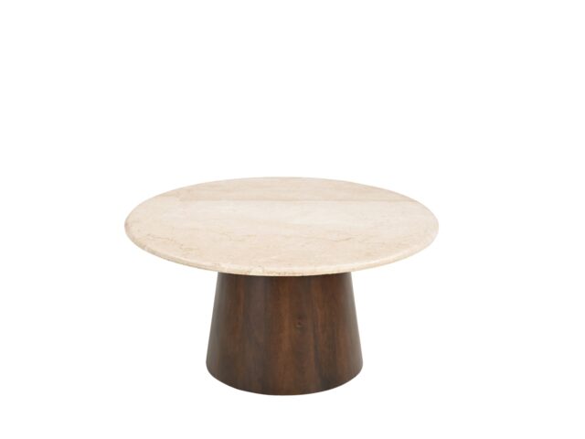 Livingfurn Salontafels Brix Bottecino Rond 75cm
