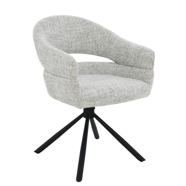 Livingfurn Eetkamerstoelen Linn Bisque Oasis