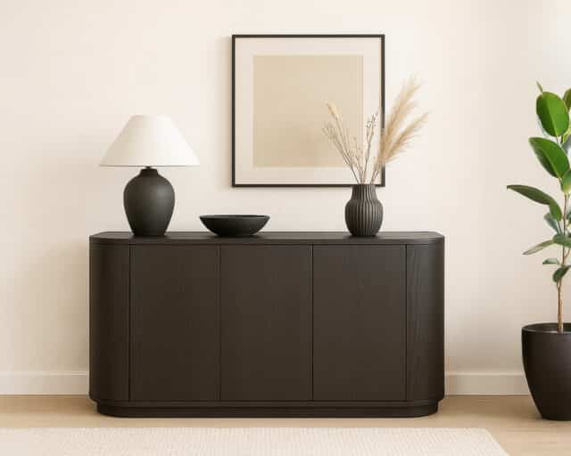 Livingfurn dressoir Novero Espresso 170cm