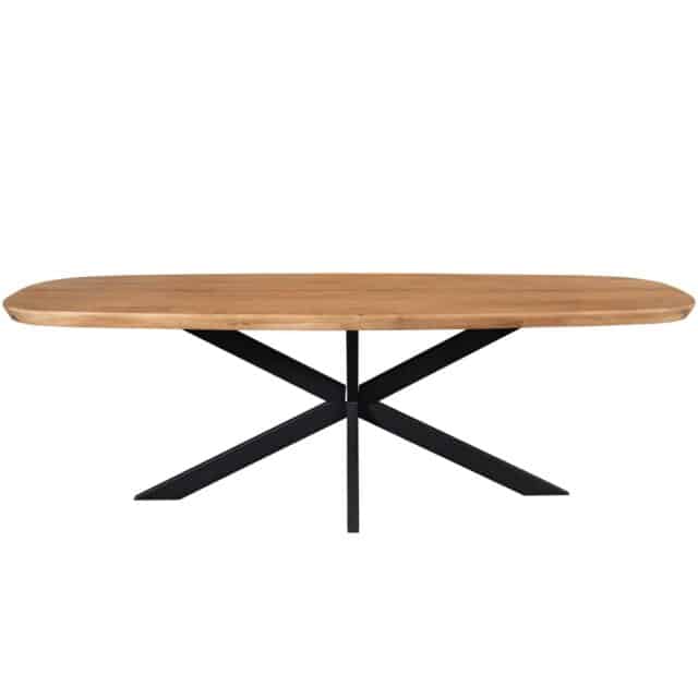 Starfurn Eettafel Madison Naturel 200 Cm Deens Ovaal