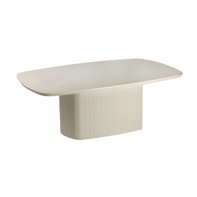 Tower Living salontafel Corbetta 120x70x40 cm mangohout stone finish
