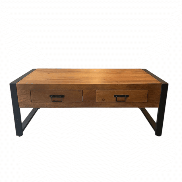 Starfurn Salontafel Boaz Met 2 Lades 120 Cm Finish Warm Starfurn Salontafel Boaz Met 2 Lades 120 Cm Finish Warm