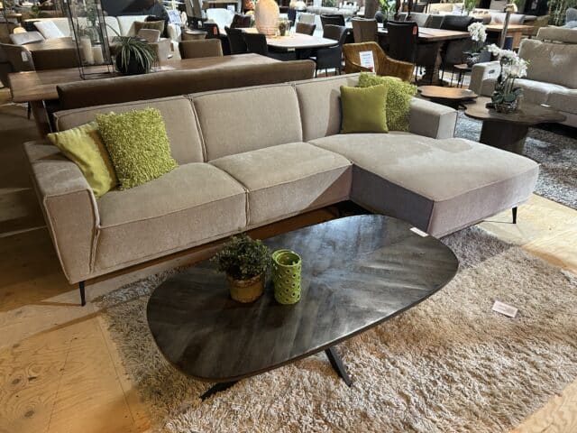 SHOWMODEL Tower Living loungebank Leeds 2,5 zits-lounge City 120 beige