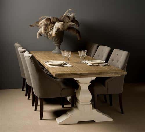 Tower Living klooster Eettafel Amanda 240x100x78 cm grenen Tower Living klooster Eettafel Amanda 240x100x78 cm grenen