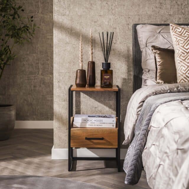 Zijlstra Nachtkastje Niche Xs 1 Lade Massief Acacia