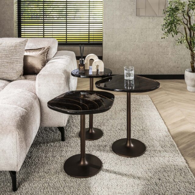 Zijlstra Bijzettafel Eclipse Middel Antiek Koper