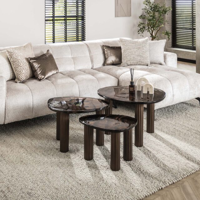 Zijlstra Salontafel Eclipse M Antiek Koper