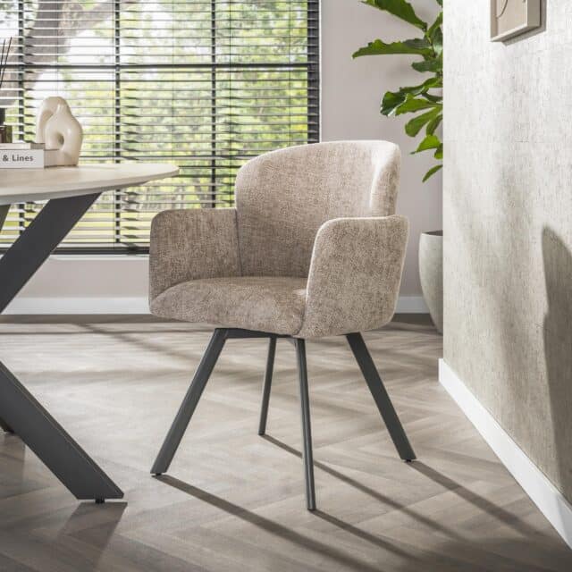 Zijlstra Armstoel Embrace Draaibaar Verpakt Per 2 Hoven Zand