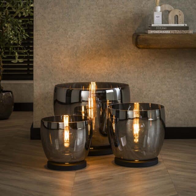 Zijlstra Vloerlamp Up Xxl 1 Lichts Smoke Grey Glas