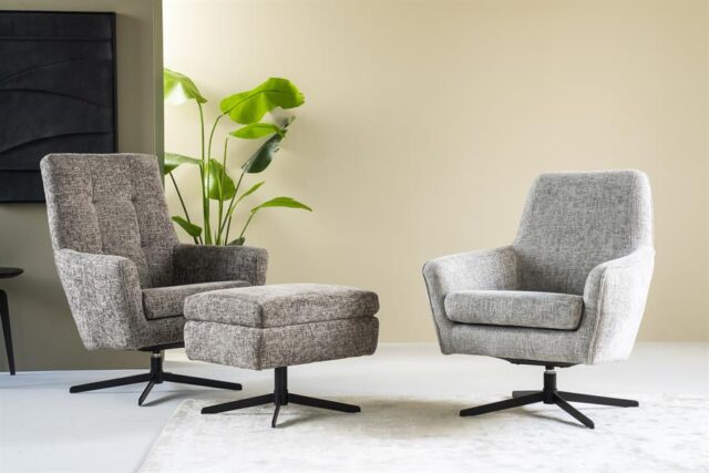 SEVN fauteuil Chantal draaibaar met arm