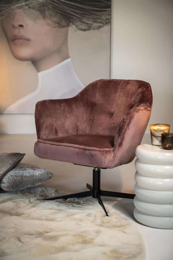 SEVN fauteuil Dana draaibaar met arm