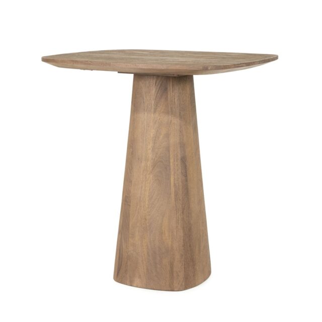 Eleonora eettafel Aron 80x80x76 cm lichtbruin mangohout