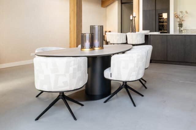 Richmond Interiors eettafel Ritz 220 cm travertin