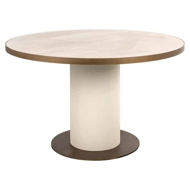 Richmond Interiors eettafel Tivoli 130 cm rond keramiek