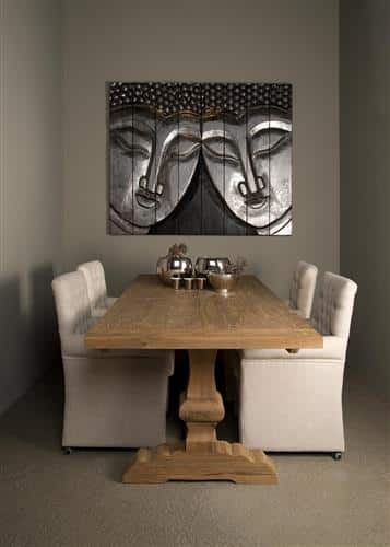 Tower Living eettafel Le Mans teak