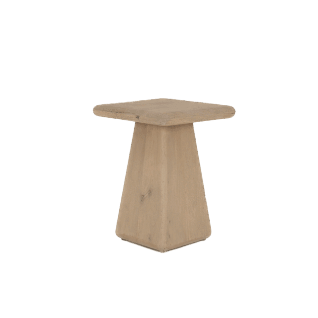 Tower Living bijzettafel Asti 40x40x55 cm vierkant mangohout naturel