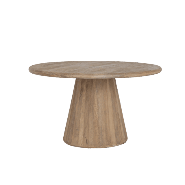 Tower Living eettafel Asti 150 cm rond mangohout naturel
