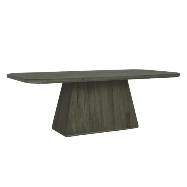 Tower Living eettafel Asti rechthoek 180x100x76 cm mangohout olijfbruin