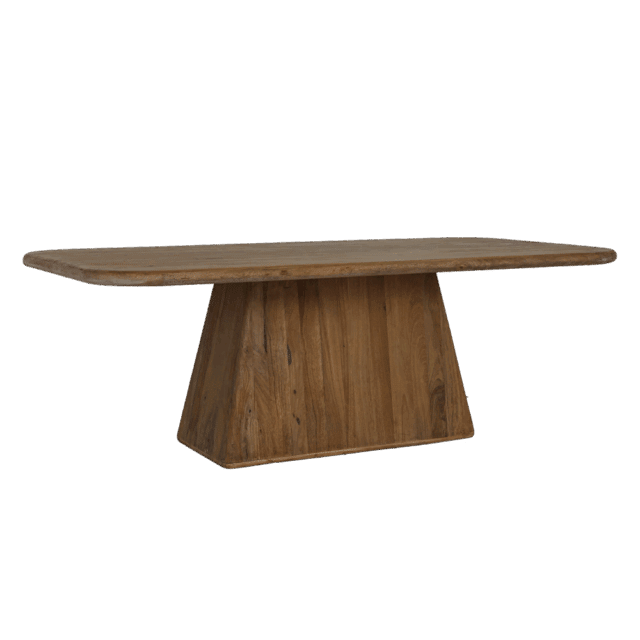 Tower Living eettafel Asti rechthoek 240x100x76 cm mangohout bruin