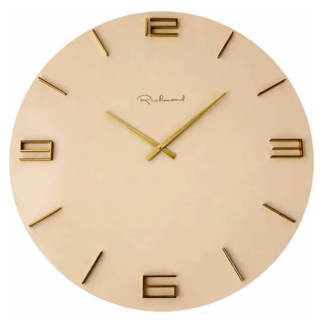 Richmond Interiors klok Ø60 cm Byram tapioca