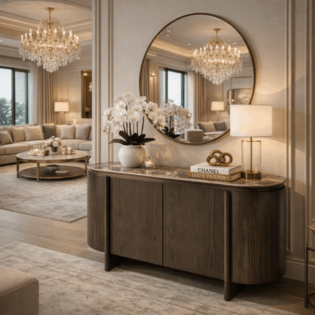 Richmond Interiors dressoir Langford 120x44,5x77 cm keramiek