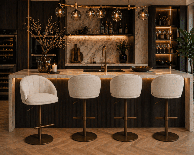 Richmond Interiors Barstoel Beverly Draaibaar Natural