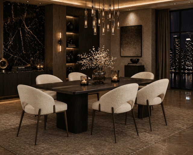 Richmond Interiors eetkamerstoel Kenzi natural